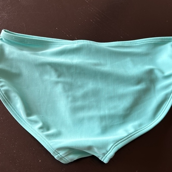 More than Magic Bikini Bottom Swimsuit teal size large 10 12 - Picture 4 of 5